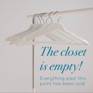 Thank you for shopping my closet!